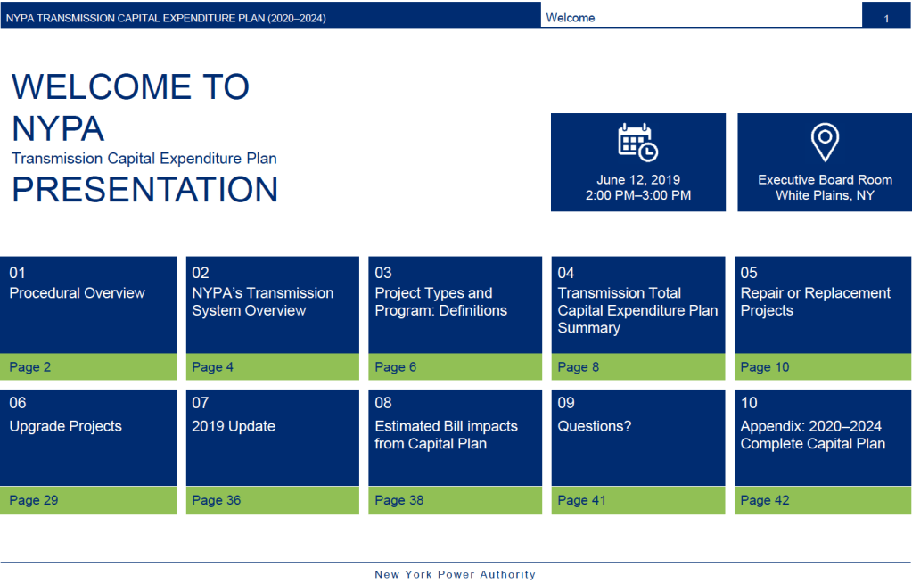 Capital Expenditure Plan 3